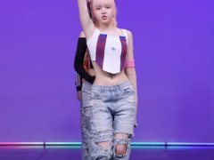 Lily的身体线条真的好看