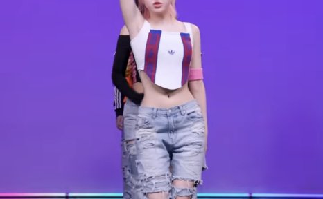 Lily的身体线条真的好看