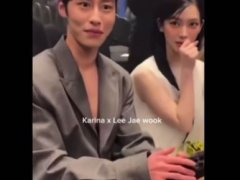李宰旭与KARINA首次在米兰相遇的视频