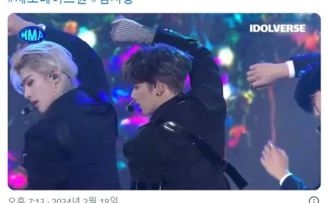 ZB1在Hanteo Music Awards舞台结束后,粉丝喊“退团吧”